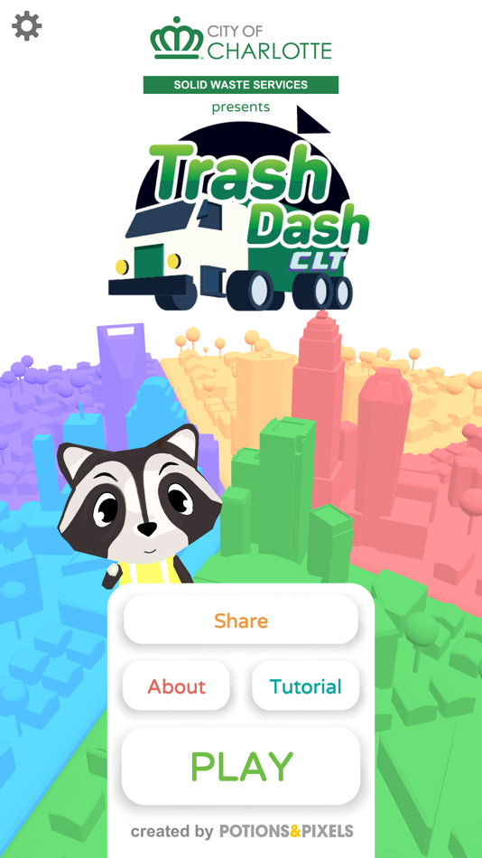 #1. Trash Dash CLT (iOS) 由: POTIONS & PIXELS
