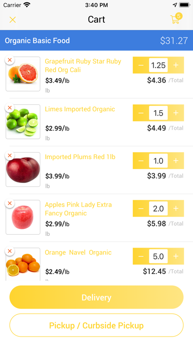 Organic Basic Food Screenshot
