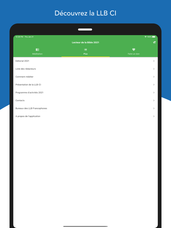 Screenshot #6 pour Lecteur de la Bible 2021