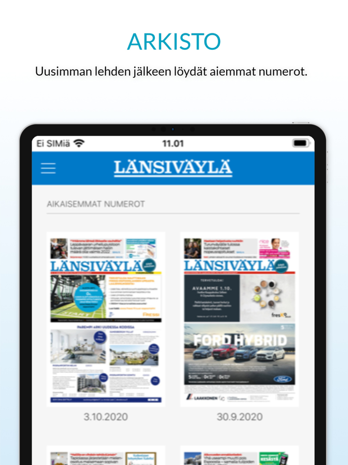 Länsiväylä päivän lehti