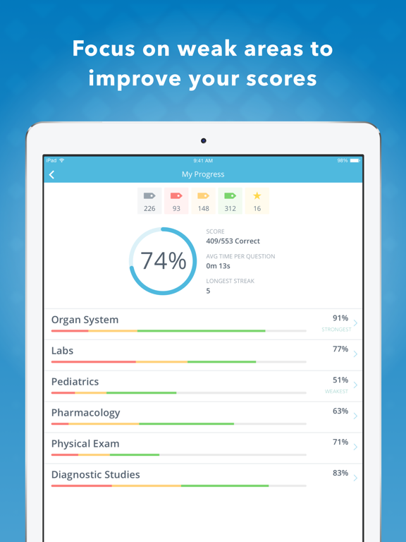 Screenshot #5 pour Physician Assistant Exam Prep