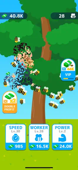 Game screenshot Idle Bee - beehive maker mod apk