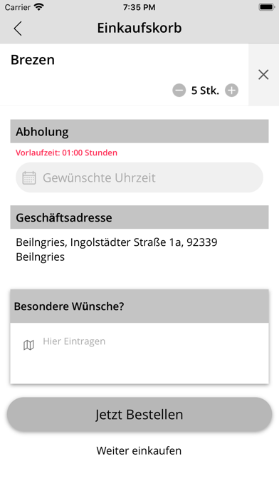 Metzgerei Rucker-Forster Screenshot