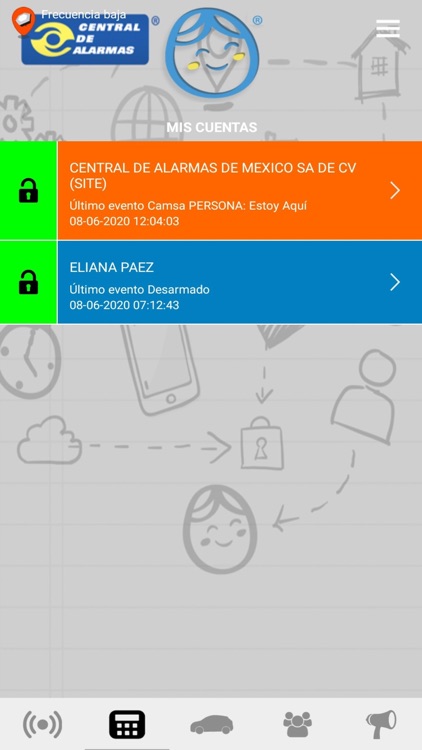 Central de Alarmas PERSONA