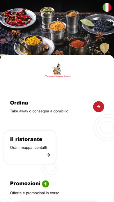 Krishna Ristorante Indiano Screenshot