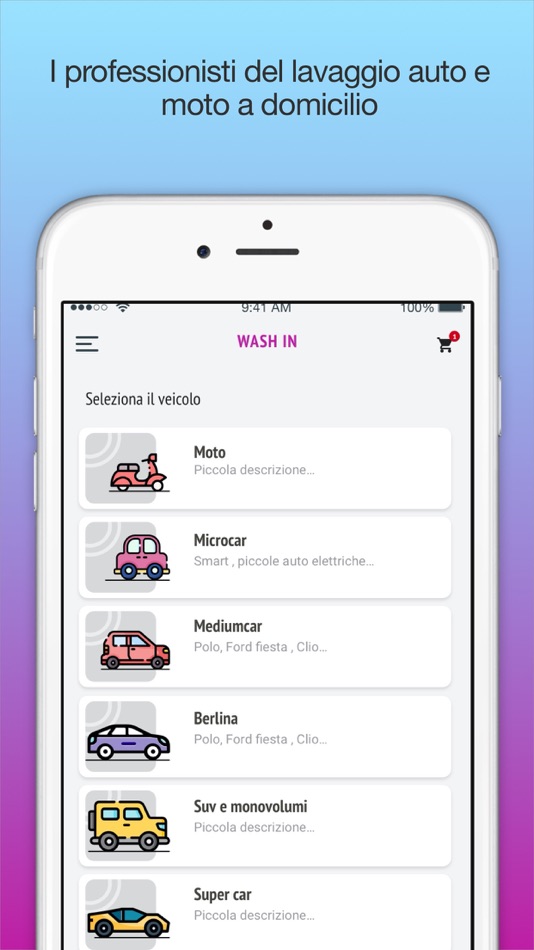 #2. Wash In (iOS) 由: PORTALIDEA SRL