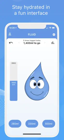 Game screenshot Fluid - log water / hydration hack