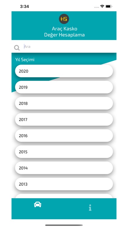 Kasko Değeri & Kredi Hesaplama screenshot-3