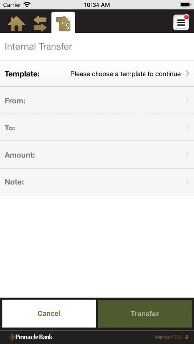 Pinnacle Bank Wyoming Business Screenshot