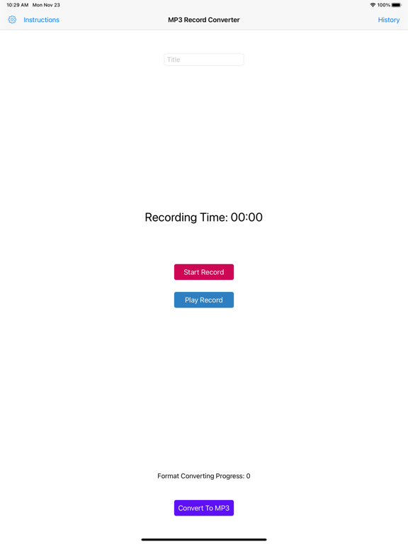 Screenshot #4 pour Mp3 Audio Converter-Recorder