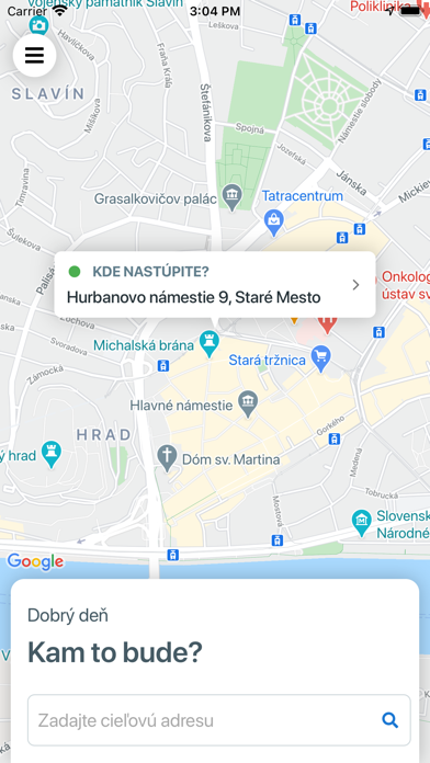 POME TAXI Slovensko Screenshot