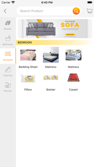 Home Living Online Shop Screenshot