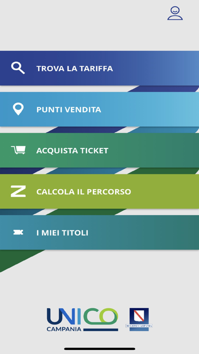 Screenshot #1 pour UNICO Campania app