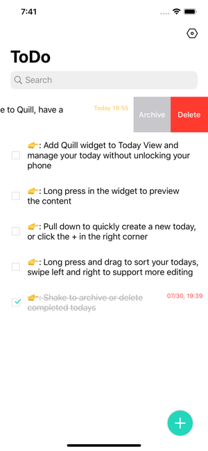 ‎Quill - Todo list Screenshot