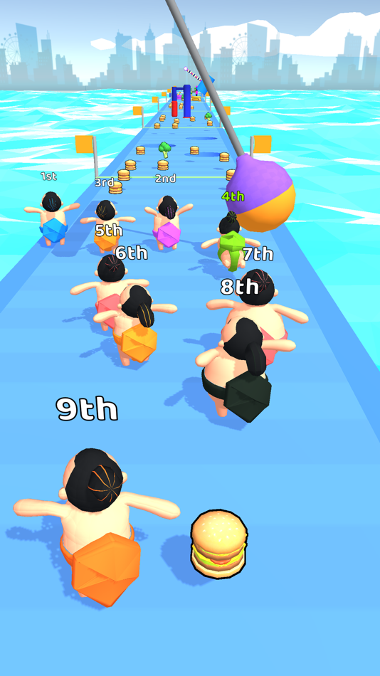 #9. Sumo Run! (iOS) 由: Mood Games OU