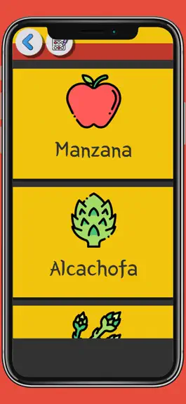 Game screenshot Spanish Vocabulary Flashcard apk