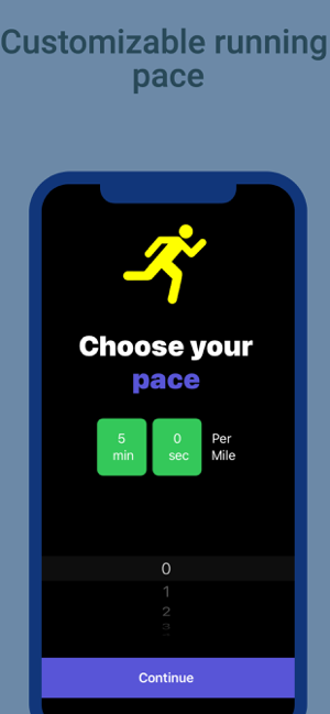 ‎PaceRunner: Run at your pace Screenshot