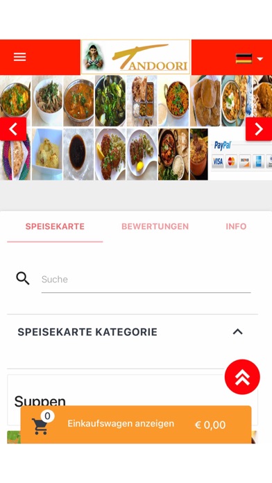 Tandoori Restaurant Screenshot