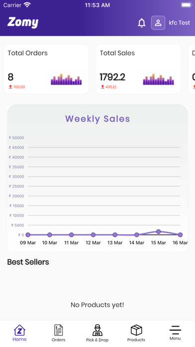 Zomy - Seller Screenshot