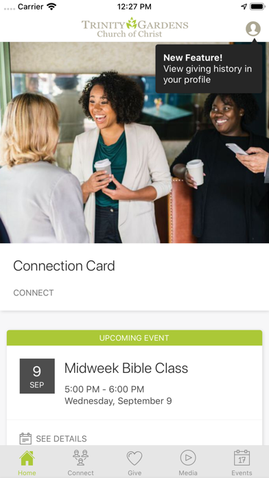 Screenshot 1 of Trinity Gardens COC App