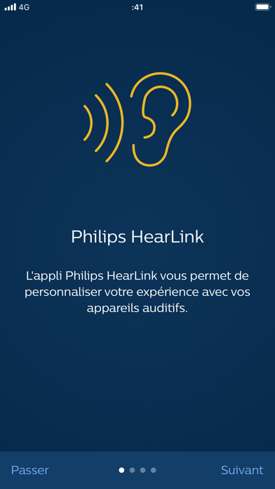 Screenshot #1 pour Philips HearLink