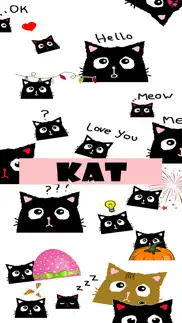 kat sticker pack iPhone Captures Décran 1