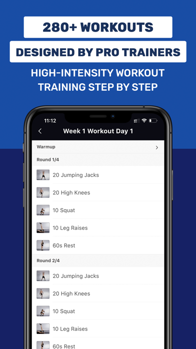 Daily Workout App by Fit5 Screenshot