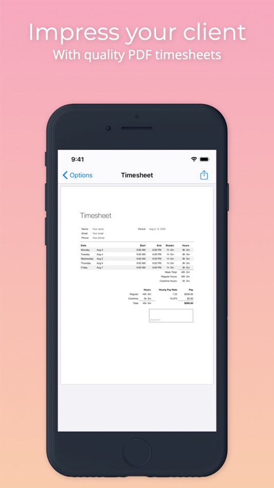 #2. Time Tracker: Manage your time (iOS) Podle: H2 Software