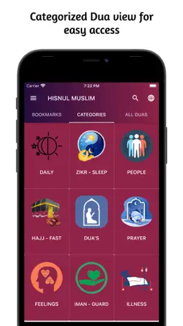 Game screenshot Hisnul Muslim / Dua & Dhikr apk