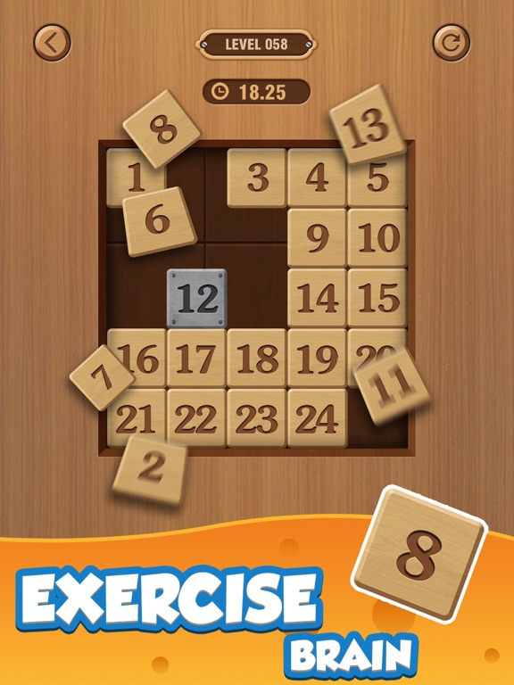 Screenshot #6 pour Number Puzzle: Wooden Style