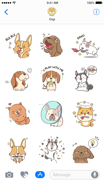 Dog Collection Sticker