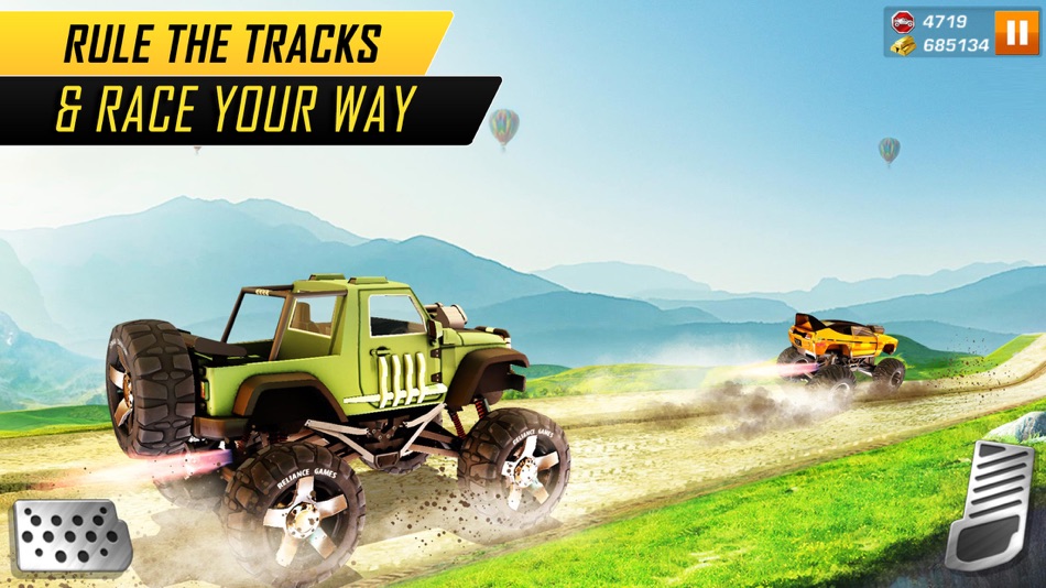 #5. Monster Truck Xtreme Racing (iOS) 来自: Reliance Games