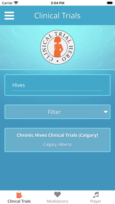 Clinical Trial Hero screenshot 2