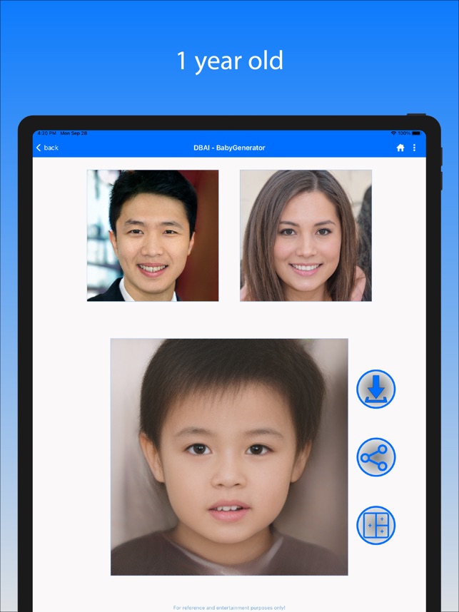 BabyGenerator Guess baby face on the App Store