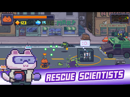 Screenshot #4 pour Cat Fire - Pixel Shooter