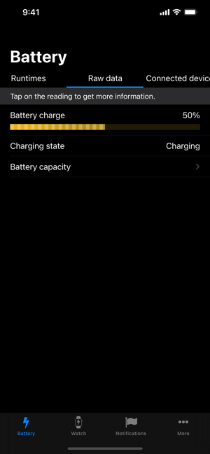 ‎Battery Life Screenshot