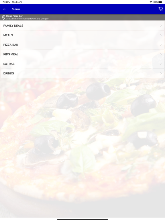 Screenshot #6 pour Rajas Pizza Bar Glasgow