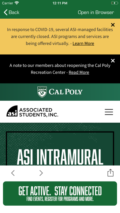 ASI Access Screenshot
