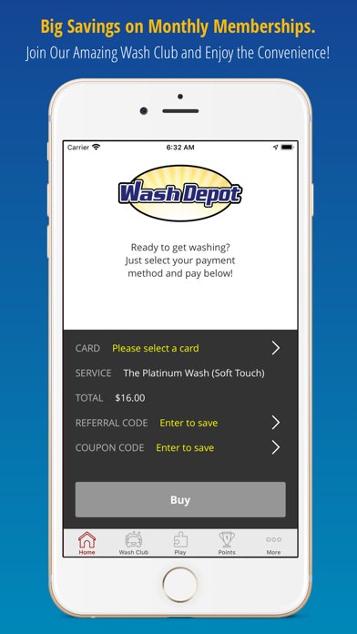 Wash Depot Screenshot