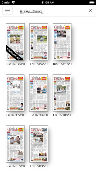 Crossville Chronicle Screenshot