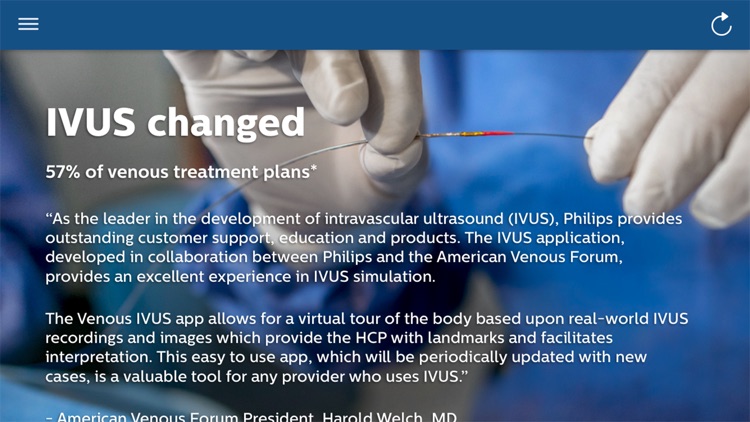 Philips Venous IVUS Tutor