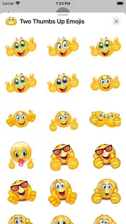 two thumbs up emojis iphone screenshot 1