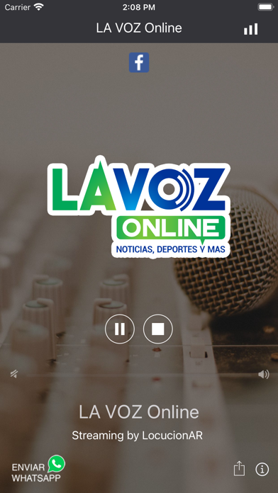 LA VOZ Online Screenshot