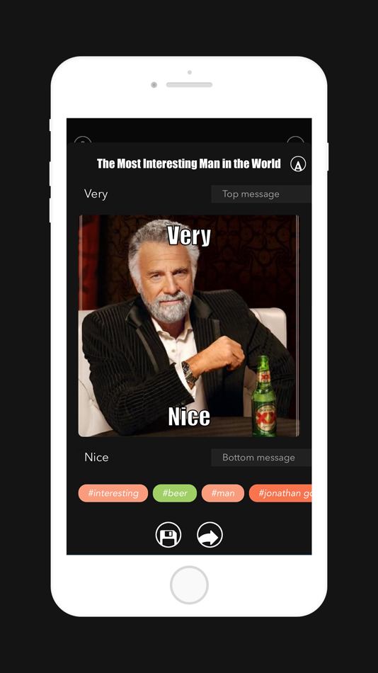 #3. Meme Maker - Create and share (iOS) 由: David Azancot