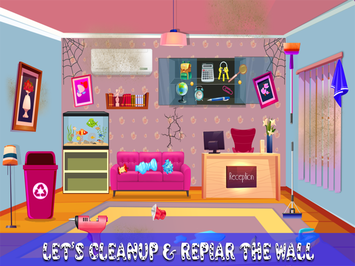 Pretend Hotel Room Cleaning