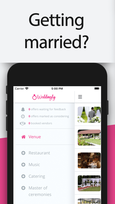 TheWeddingly Screenshot