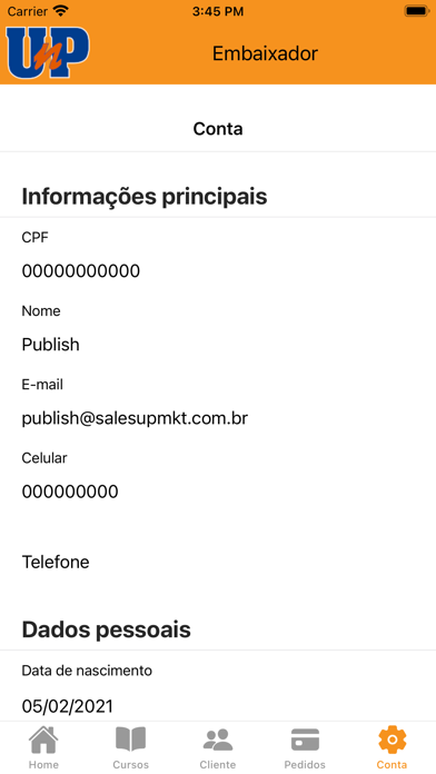 Embaixador UNP Screenshot
