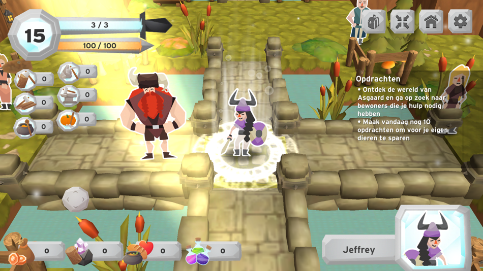 #1. Asgaard Saga (iOS) By: Hulan bv