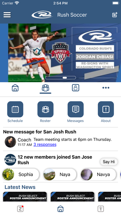 Rush Soccer Club Screenshot