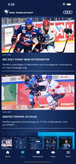 Game screenshot ERC Ingolstadt - Die Panther apk